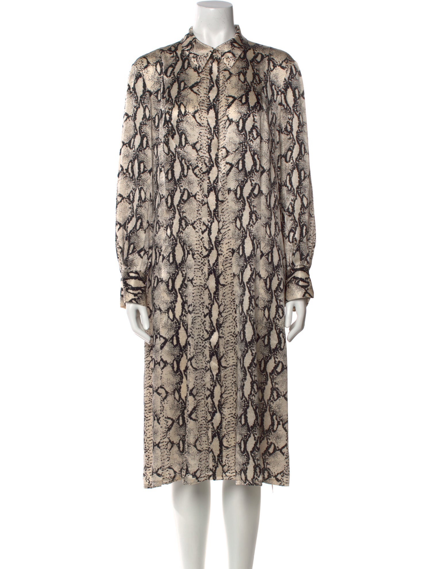 Jason Wu Silk Midi Length Dress