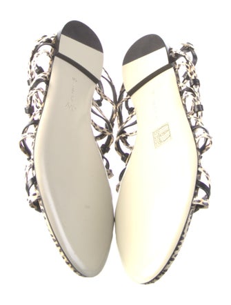 Jason Wu Snakeskin Animal Print Gladiator Sandals