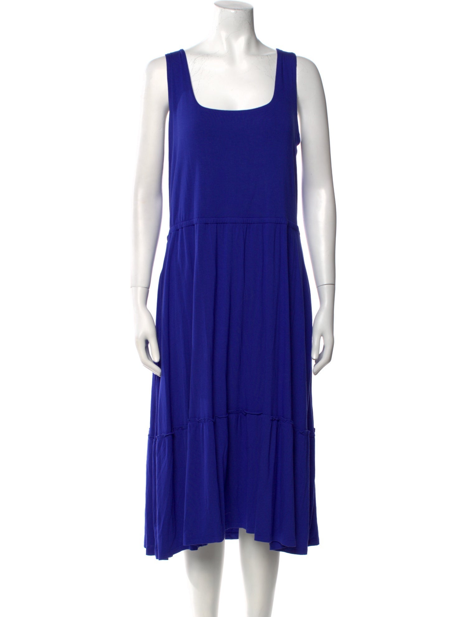 Jason Wu Square Neckline Midi Length Dress