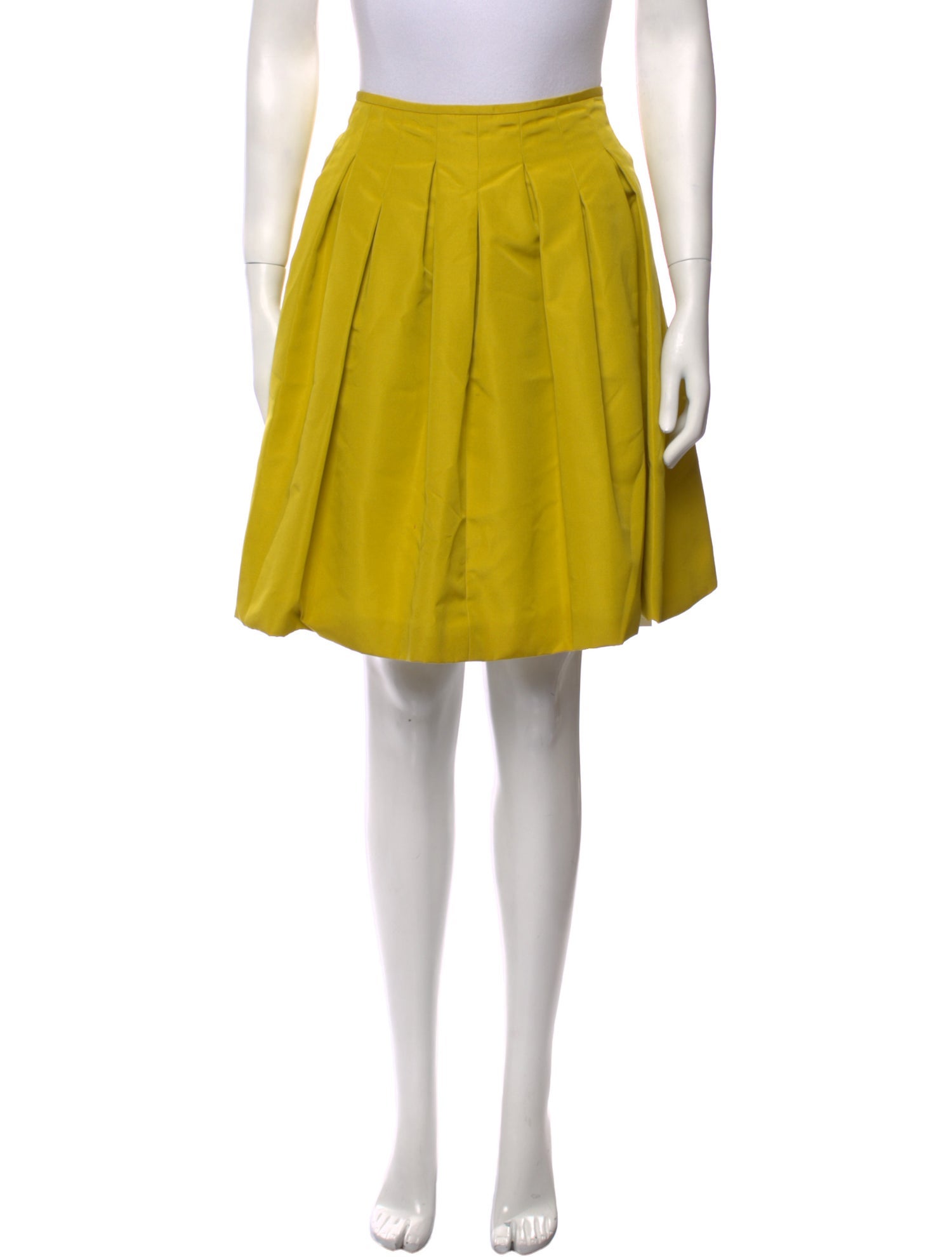 Jason Wu Silk Knee-Length Skirt