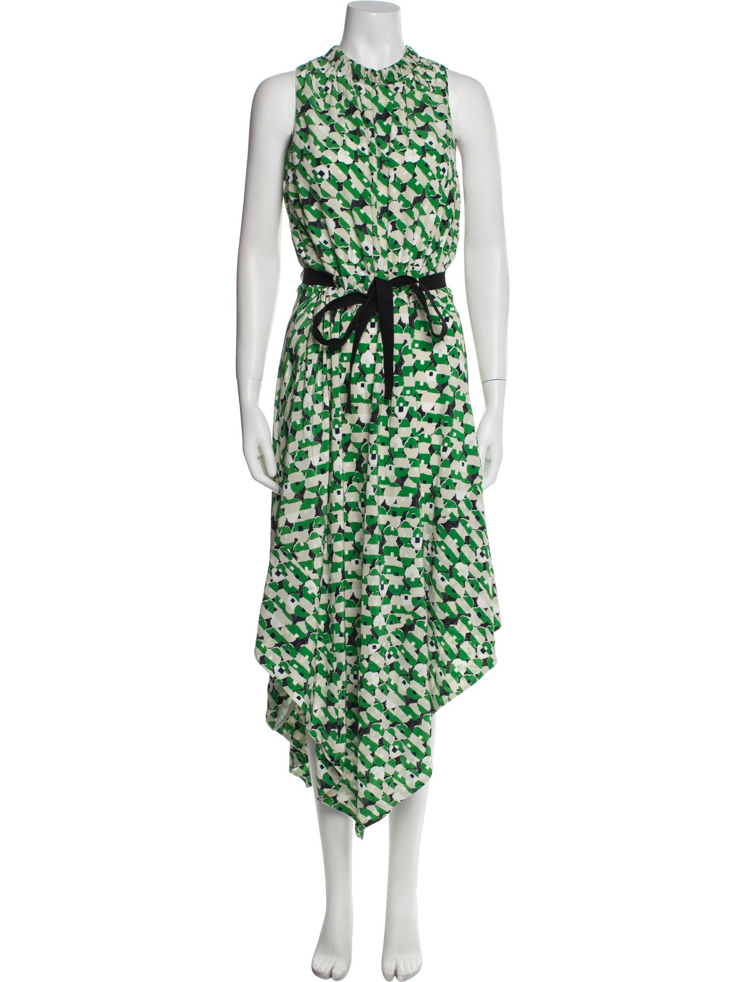 Jason Wu Silk Midi Length Dress