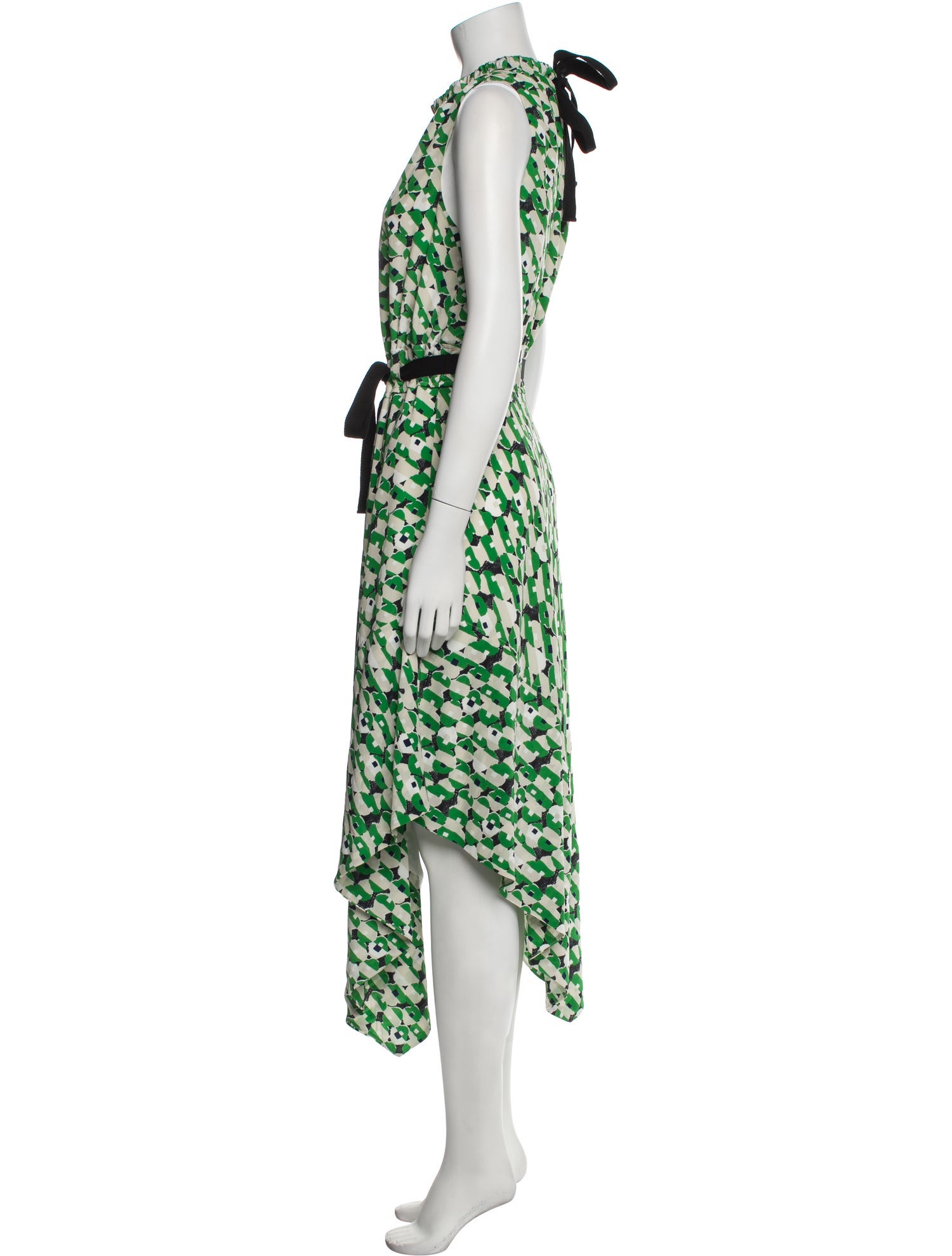 Jason Wu Silk Midi Length Dress