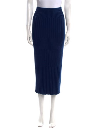 Jason Wu Merino Wool Midi Length Skirt