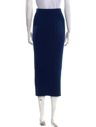 Jason Wu Merino Wool Midi Length Skirt