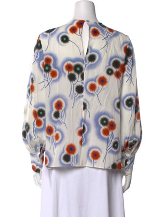 Jason Wu Silk Printed Blouse