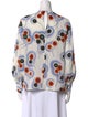Jason Wu Silk Printed Blouse