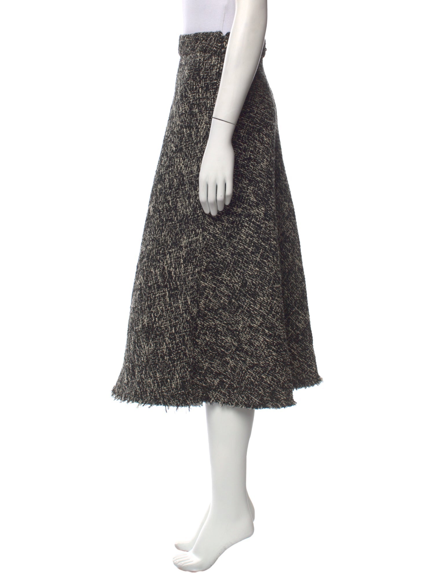 Jason Wu Printed Midi Length Skirt