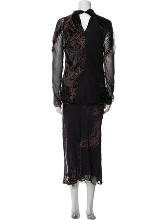 Jason Wu Lace Pattern Skirt Set