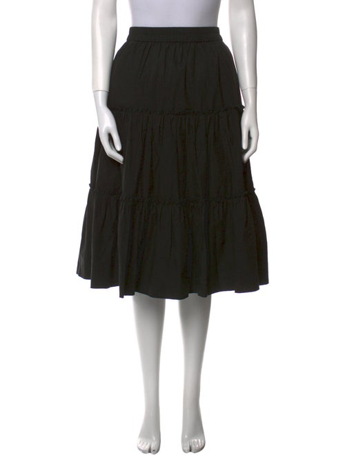 Jason Wu Ruffle Embellishment Midi Length Skirt