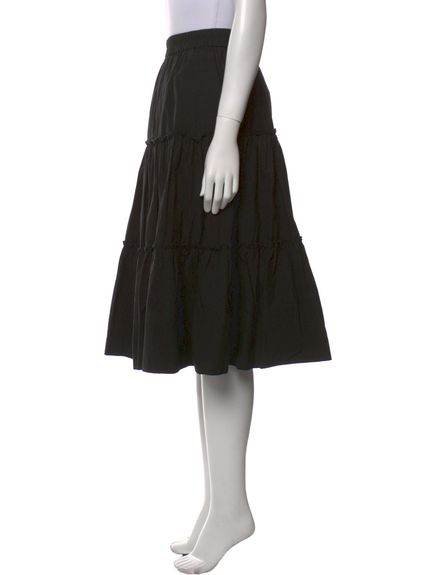 Jason Wu Ruffle Embellishment Midi Length Skirt