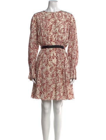 Jason Wu Dresses Silk Knee-Length Dress XL