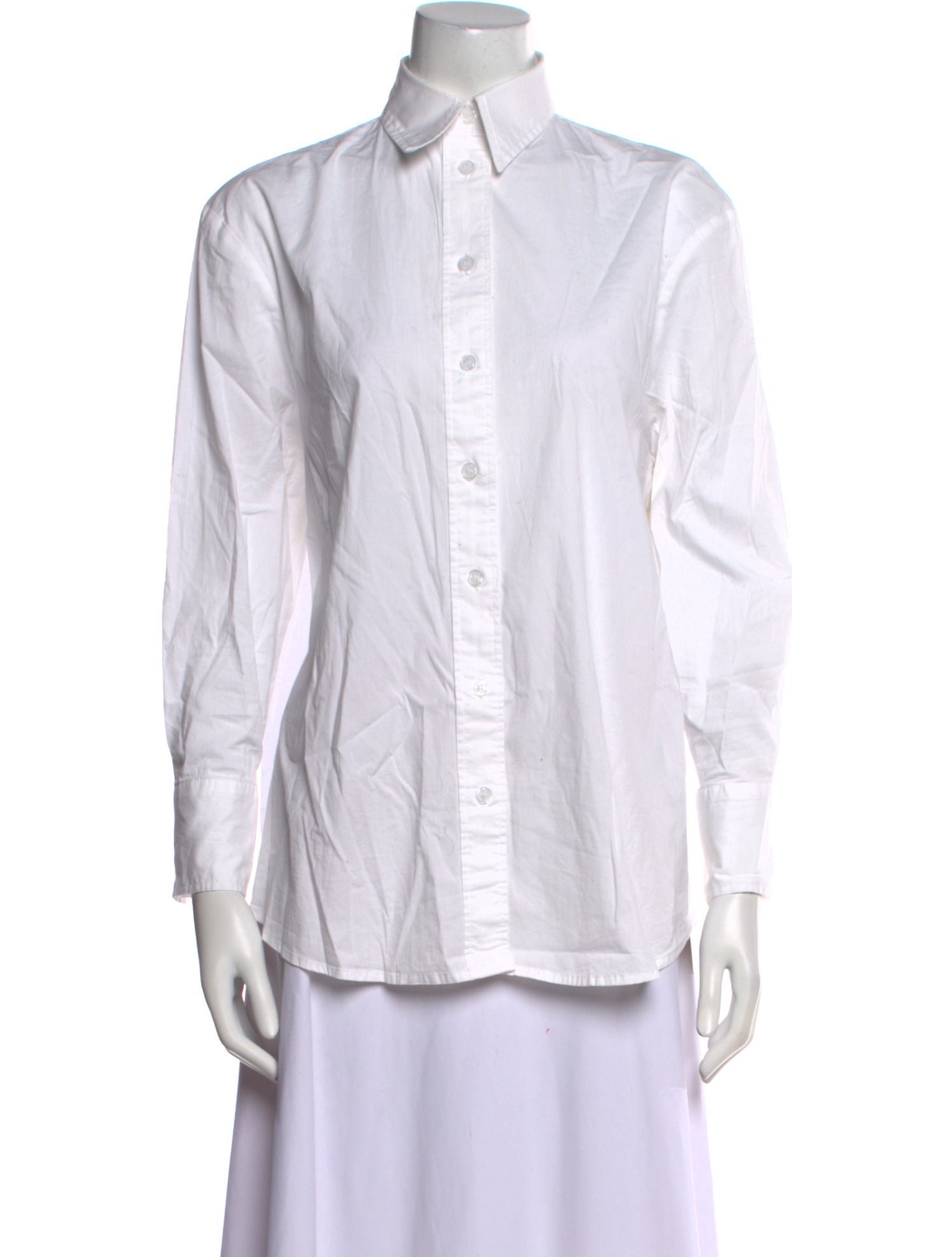 Jason Wu Long Sleeve Button-Up Top