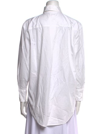 Jason Wu Long Sleeve Button-Up Top