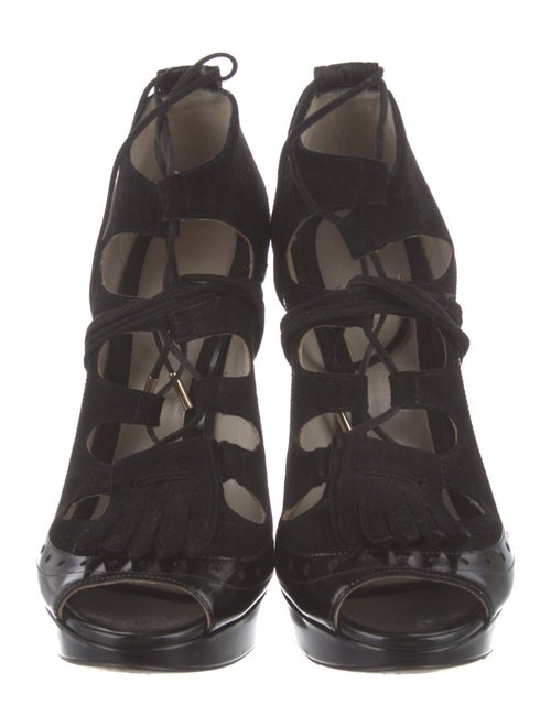 Jason Wu Patent Leather Lasercut Accents Pumps