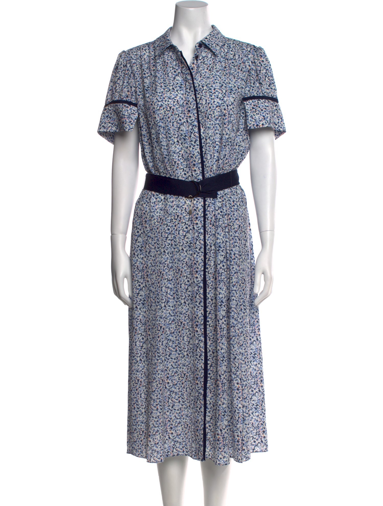 Jason Wu Floral Print Midi Length Dress w/ Tags