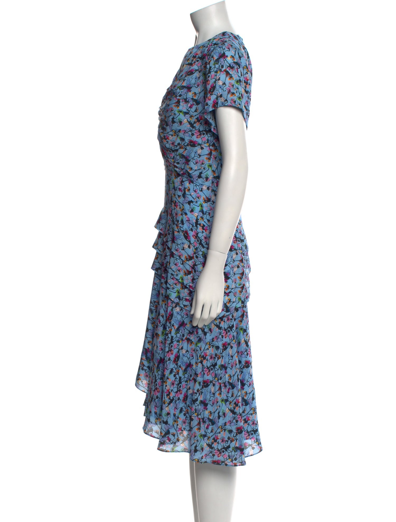 Jason Wu Silk Midi Length Dress