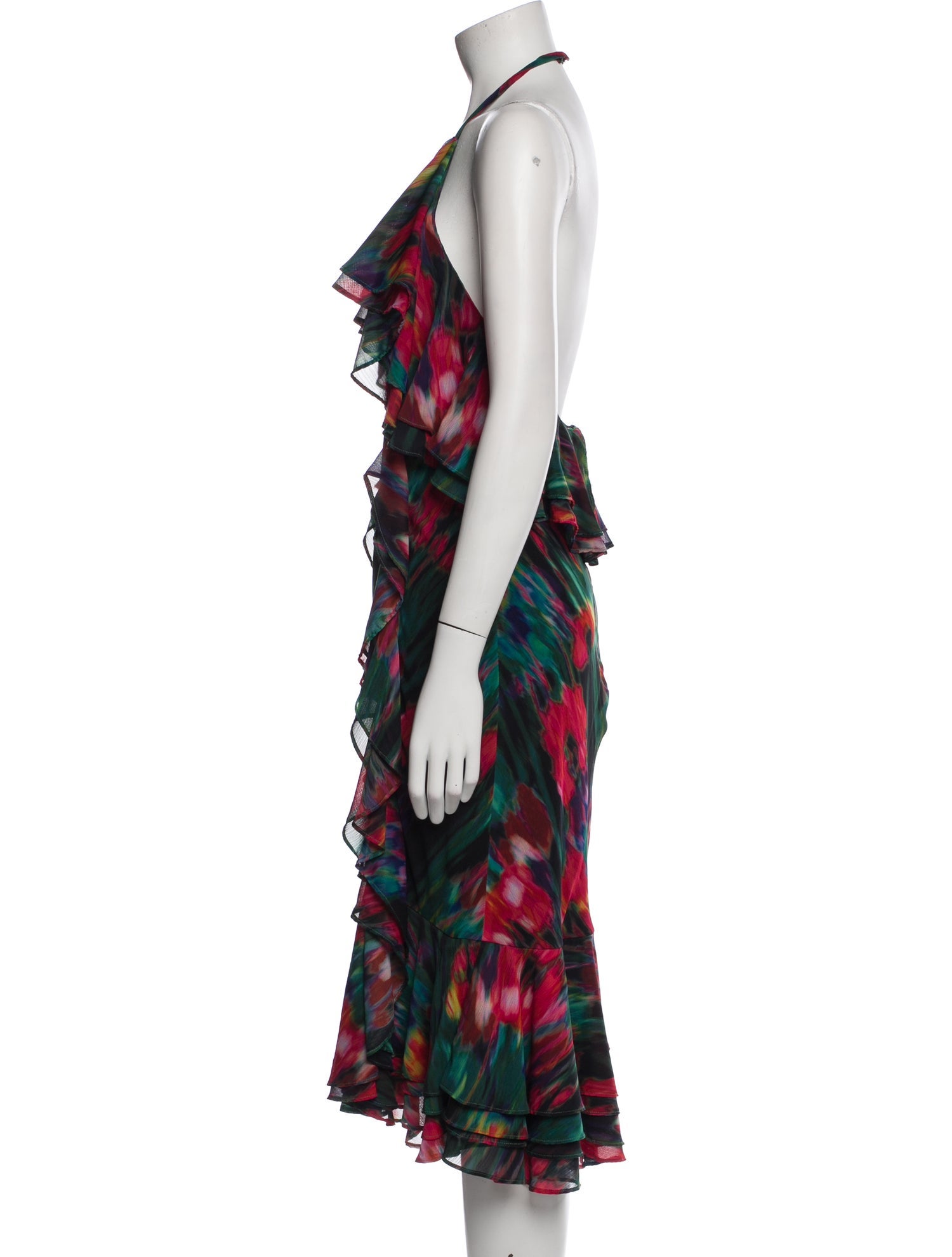 Jason Wu Printed Knee-Length Dress