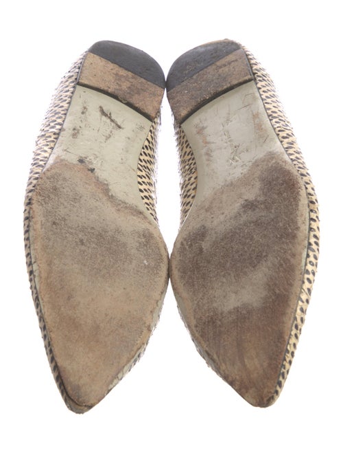 Jason Wu Leather Printed Flats