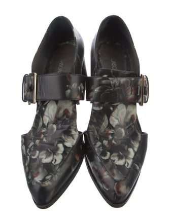 Jason Wu Leather Printed Mules