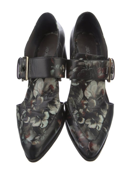 Jason Wu Leather Printed Mules
