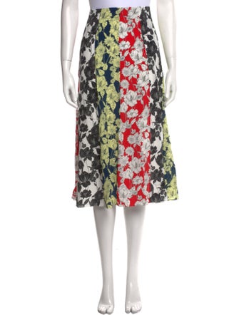 Jason Wu Silk Midi Length Skirt