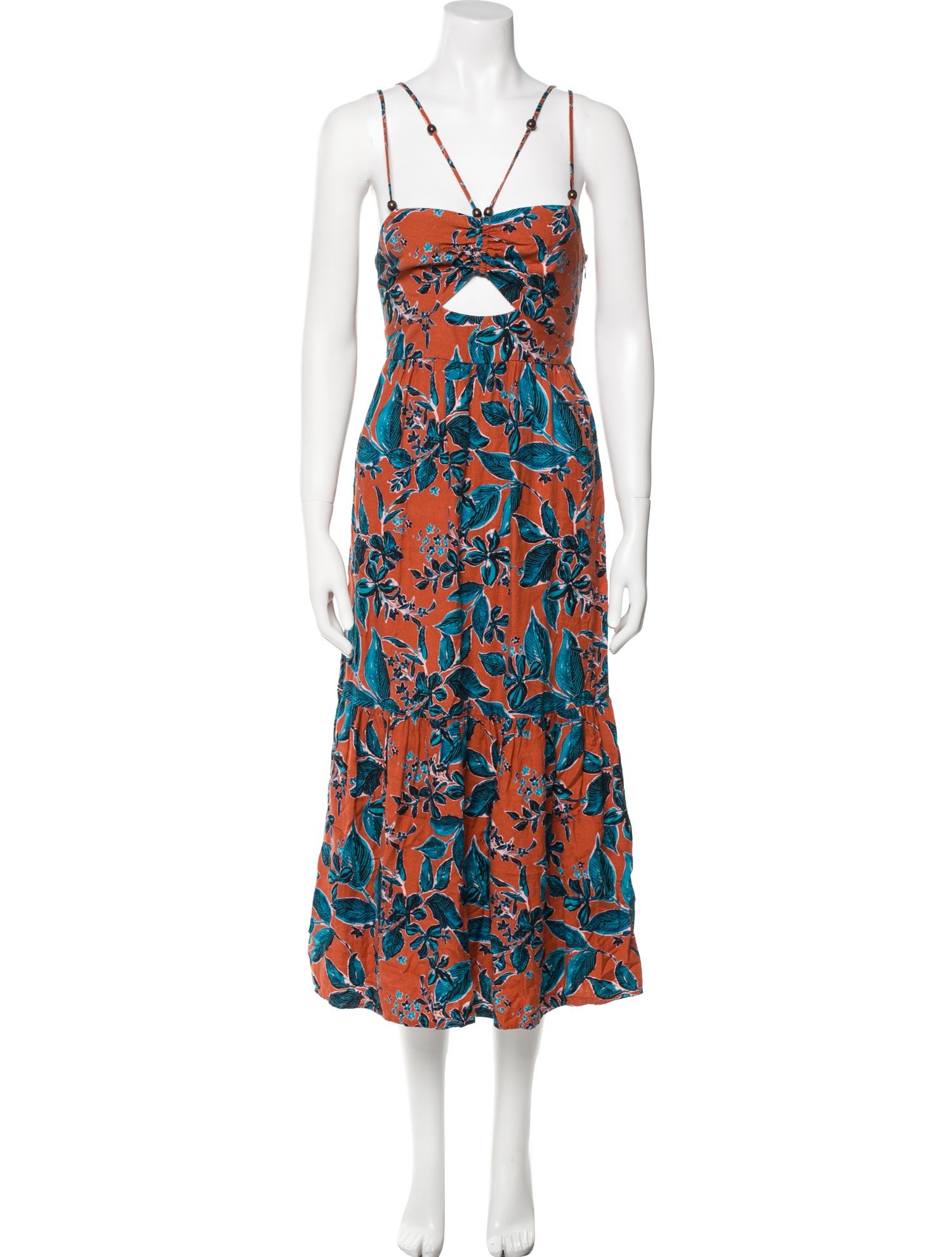 Jason Wu Floral Print Long Dress