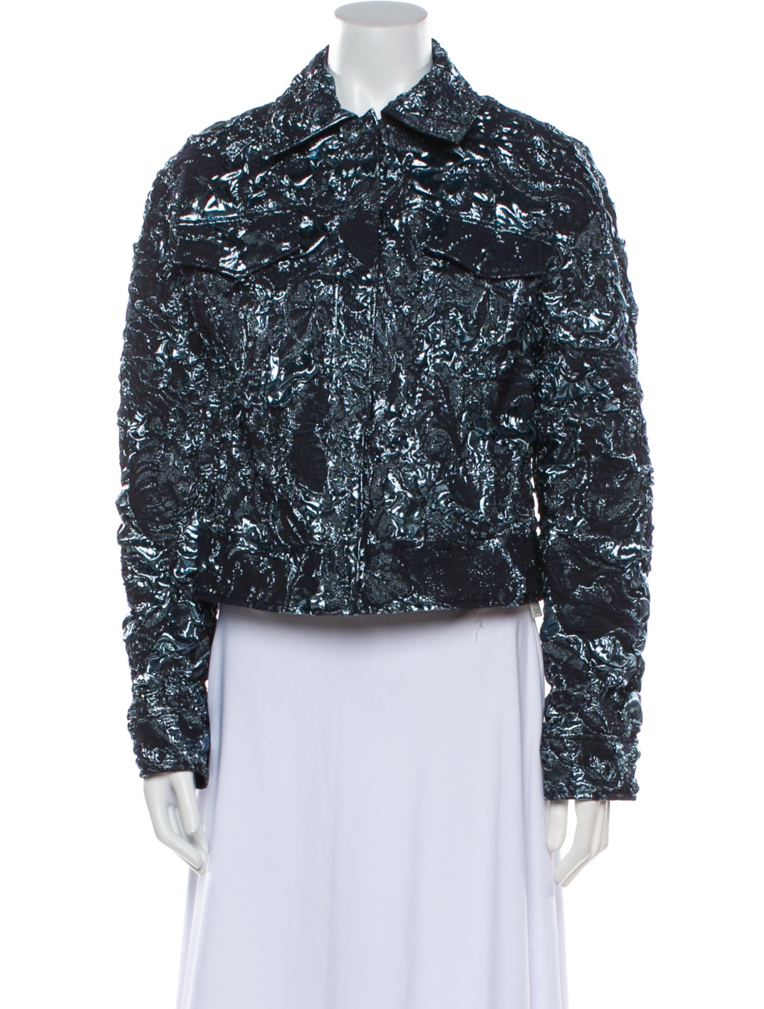 Jason Wu Printed Denim Jacket