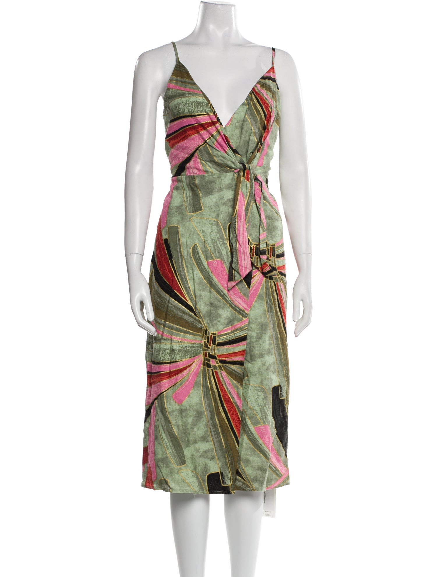 Jason Wu Printed Midi Length Dress w/ Tags