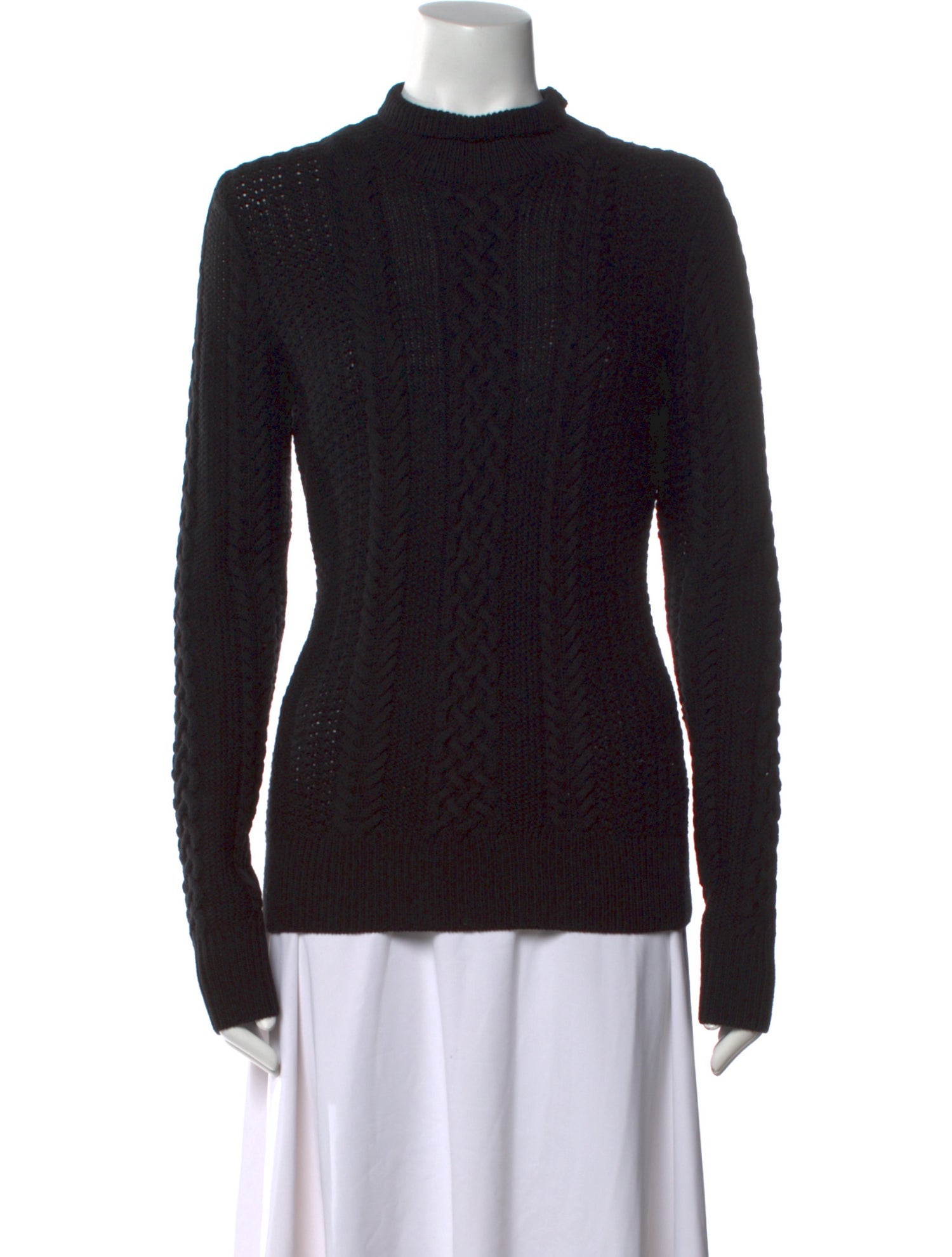Jason Wu Wool Mock Neck Sweater