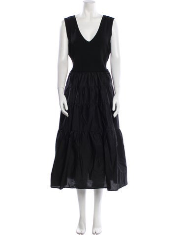 Jason Wu Dresses V-Neck Long Dress XL