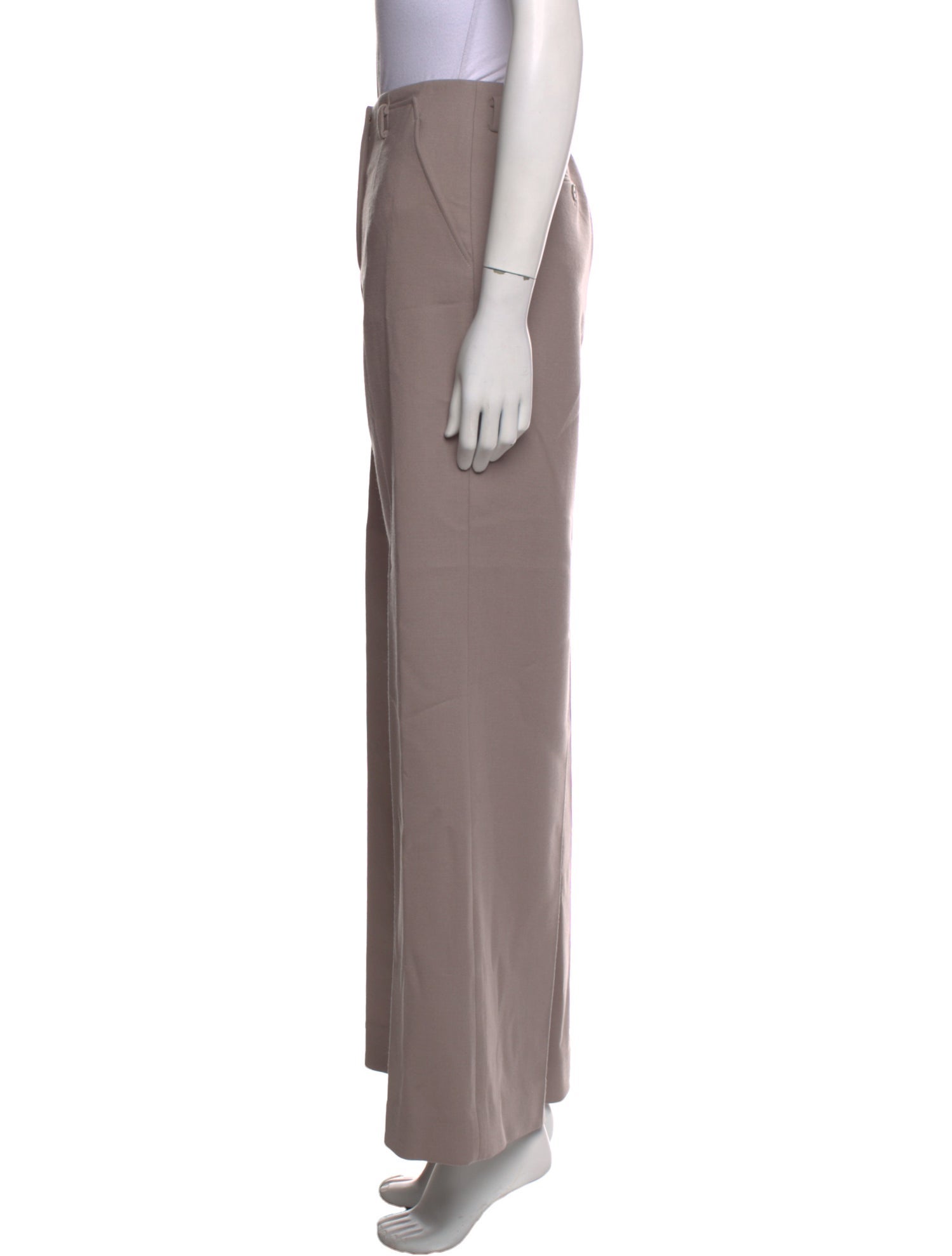 Jason Wu Virgin Wool Wide Leg Pants