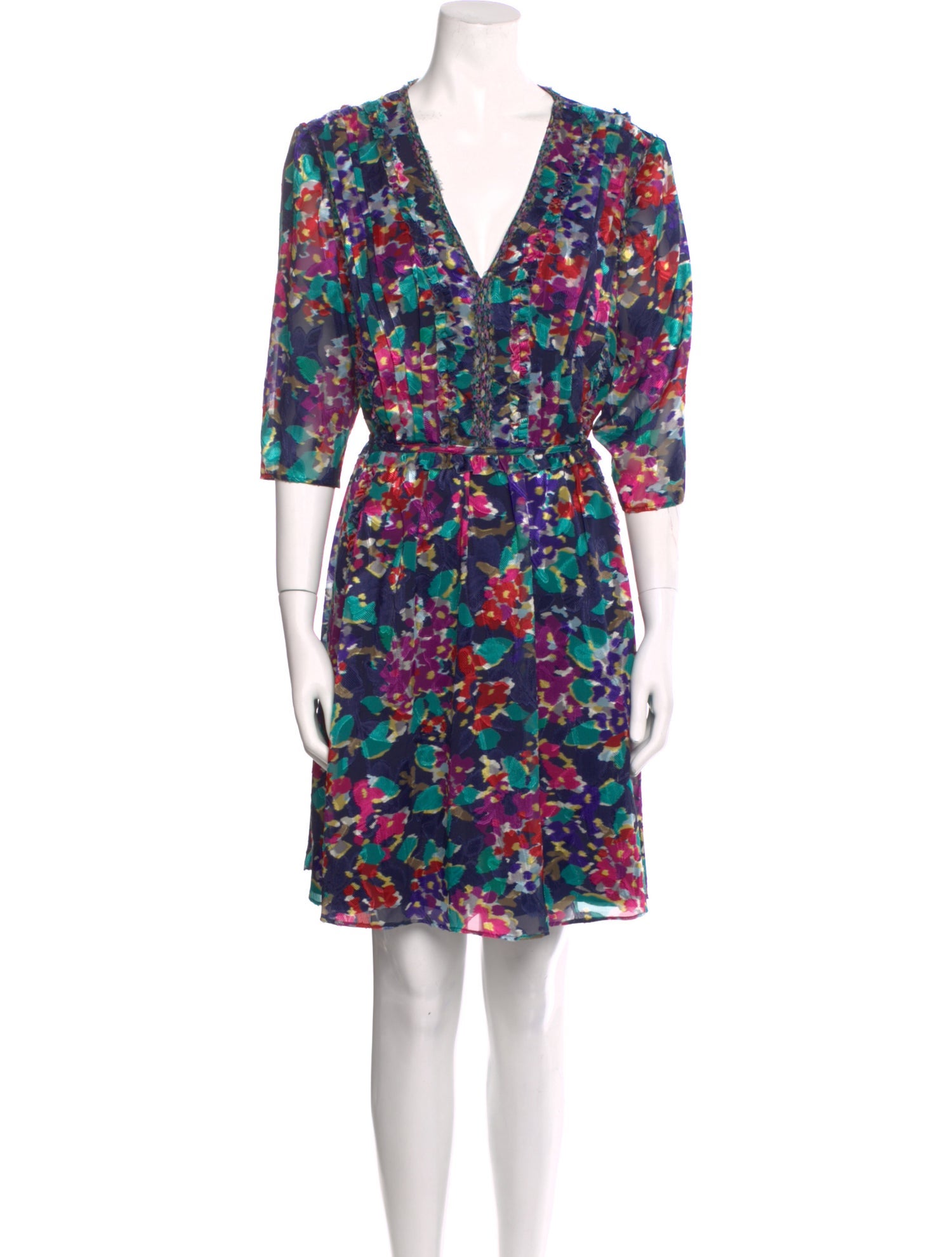 Jason Wu Floral Print Mini Dress