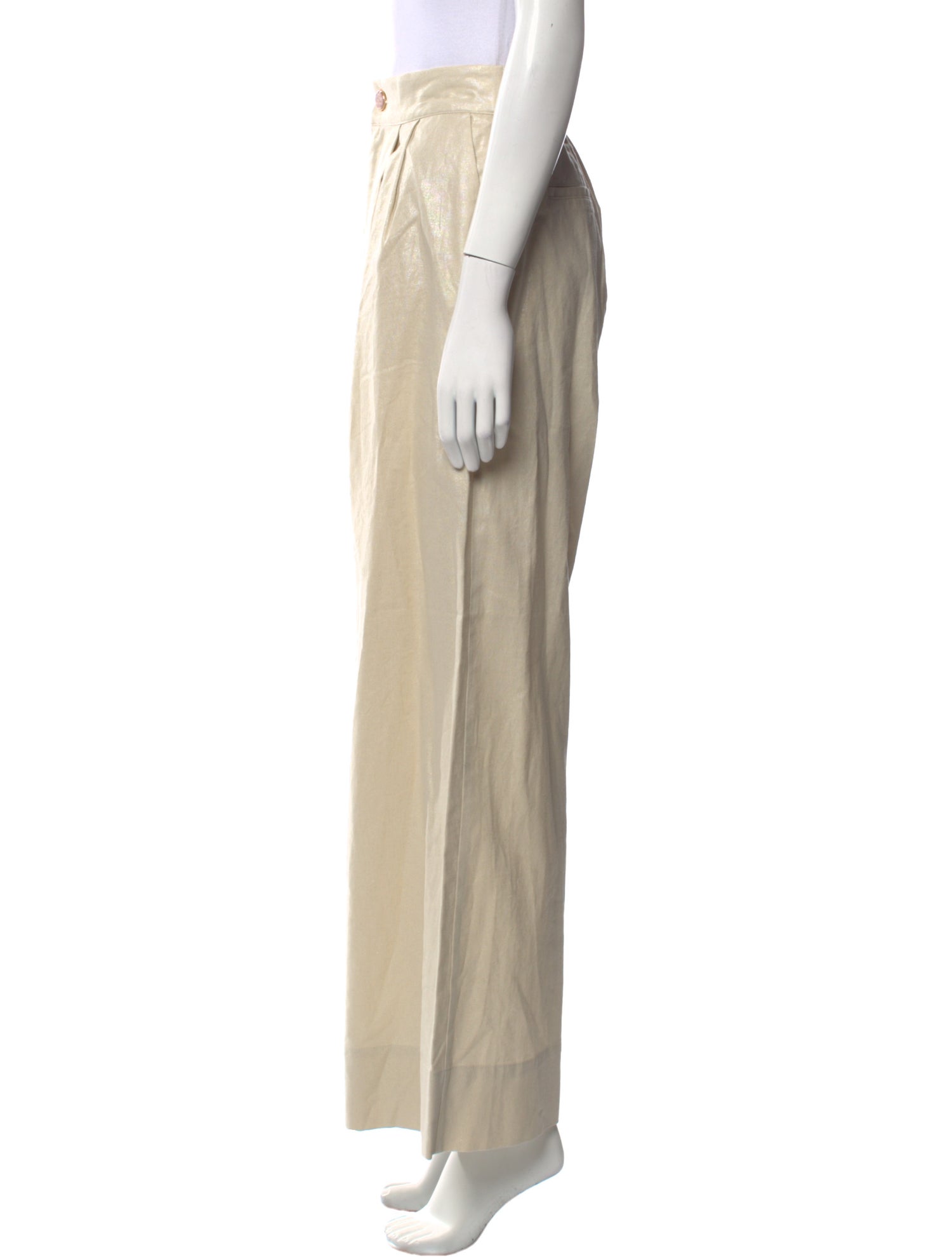 Jason Wu Linen Wide Leg Pants
