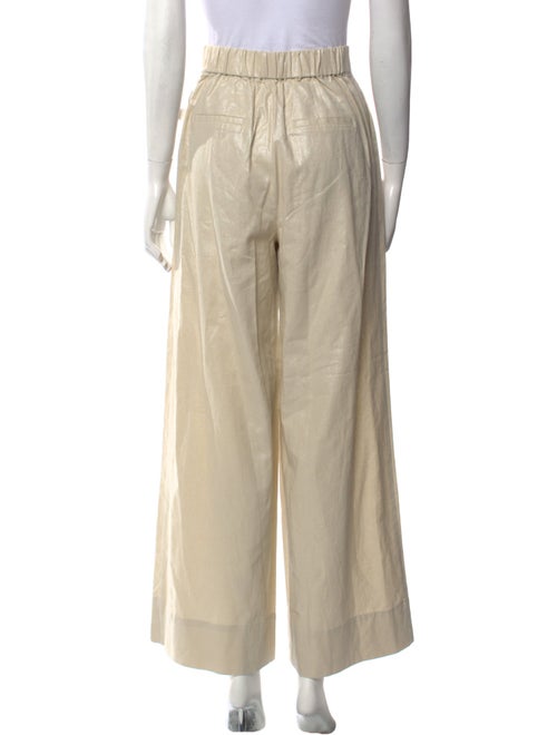 Jason Wu Linen Wide Leg Pants