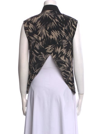 Jason Wu Silk Printed Button-Up Top