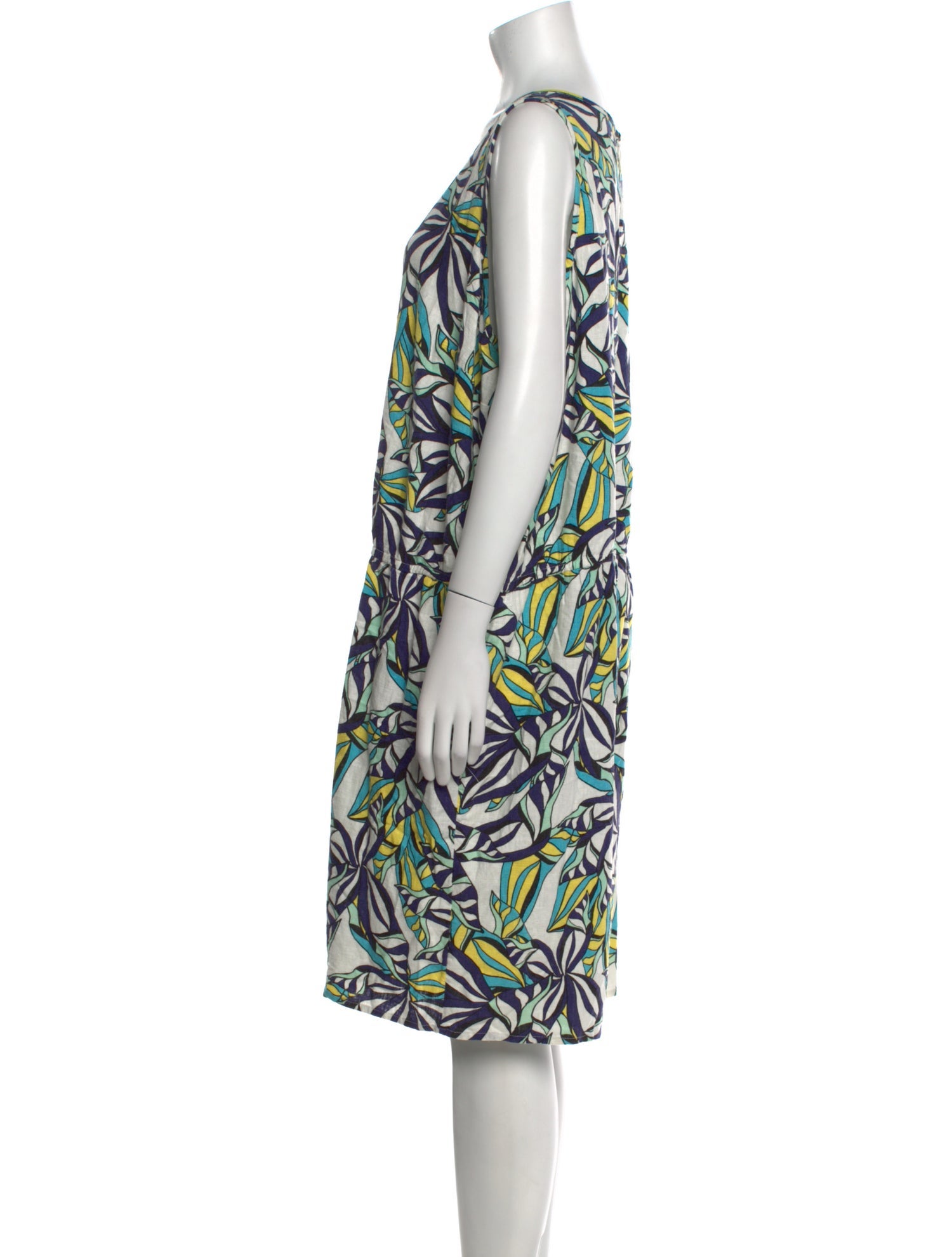 Jason Wu Linen Printed Romper