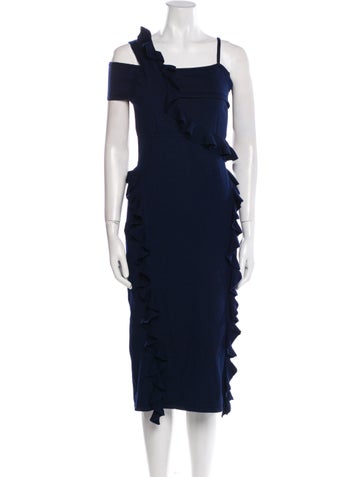 Jason Wu Dresses Wool Midi Length Dress XS