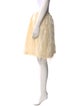 Jason Wu Feather Trim Mini Skirt