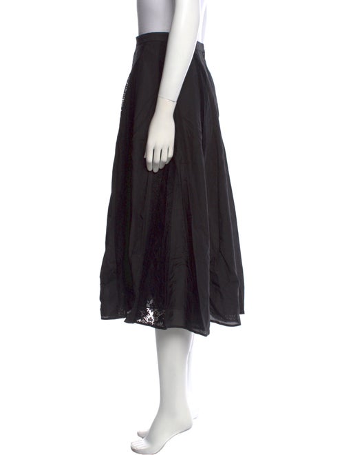 Jason Wu Lace Trim Embellishment Midi Length Skirt