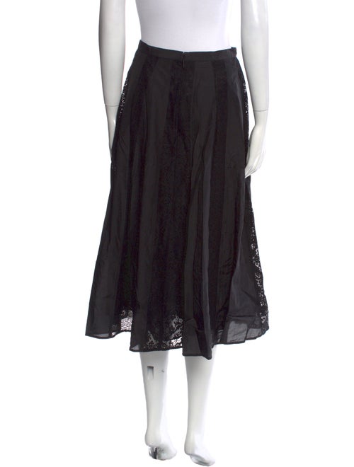 Jason Wu Lace Trim Embellishment Midi Length Skirt