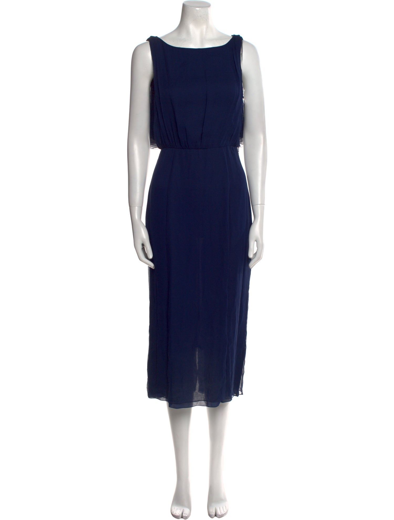 Jason Wu Bateau Neckline Long Dress