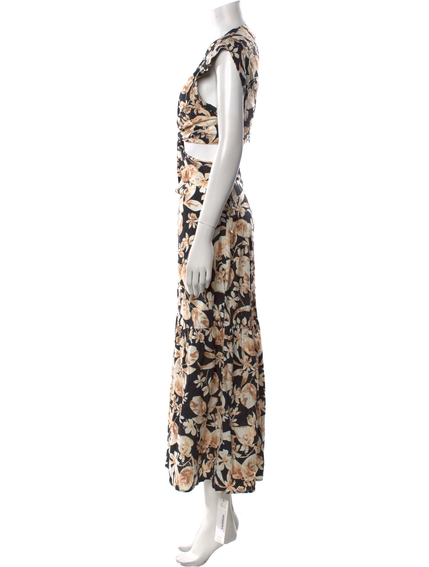 Jason Wu Floral Print Long Dress