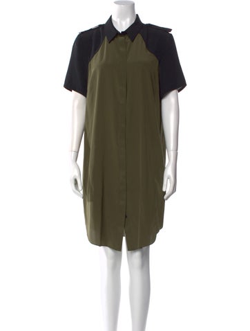 Jason Wu Dresses Silk Knee-Length Dress XL