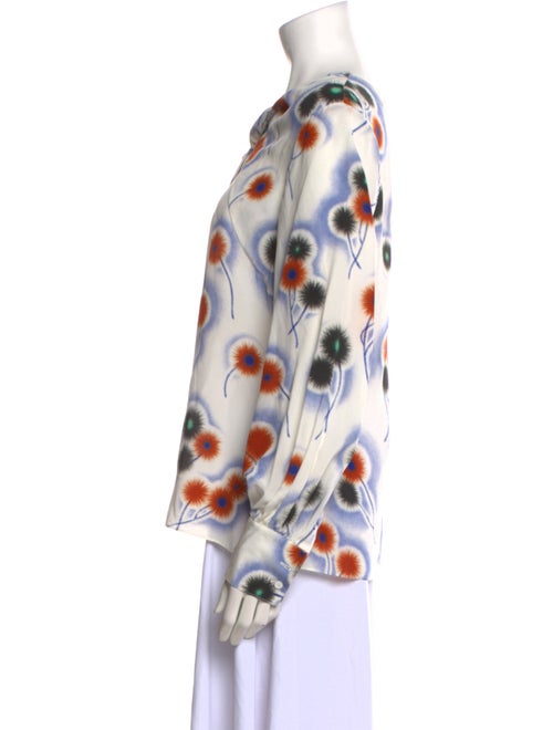 Jason Wu Silk Printed Blouse