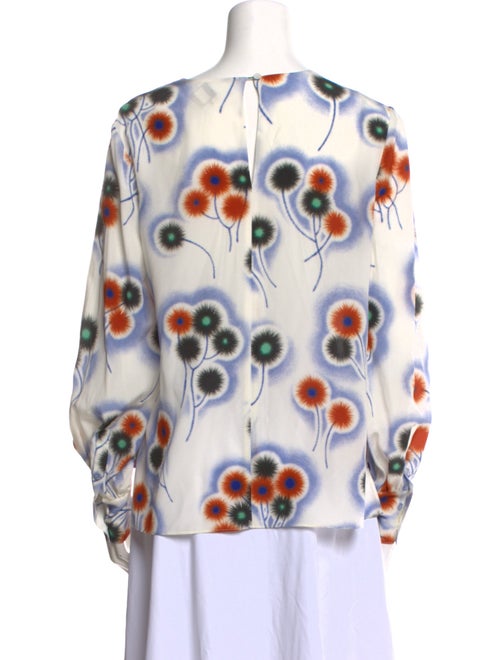 Jason Wu Silk Printed Blouse