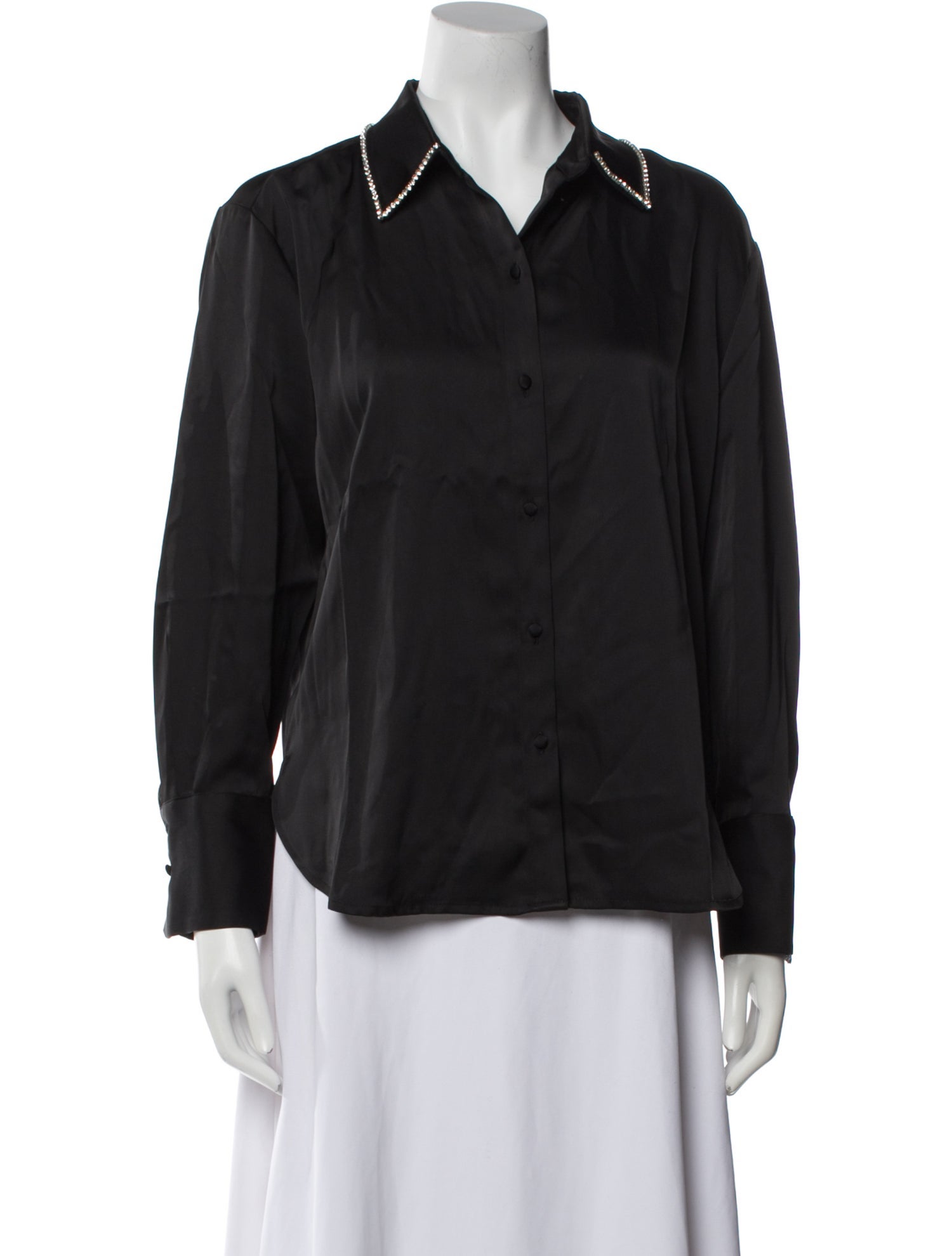 Jason Wu Long Sleeve Button-Up Top w/ Tags