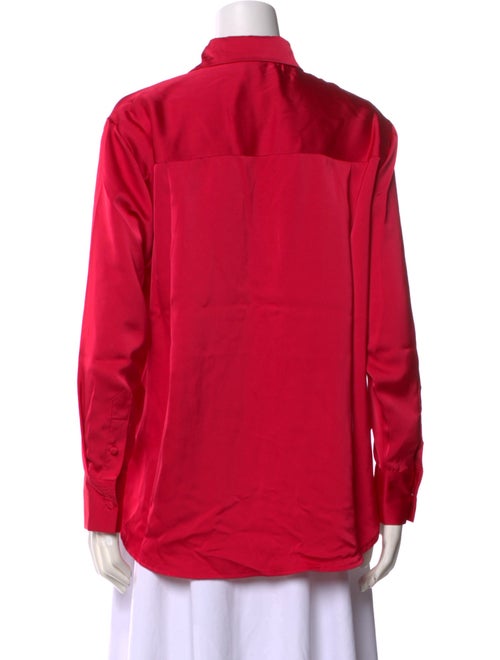 Jason Wu Long Sleeve Button-Up Top