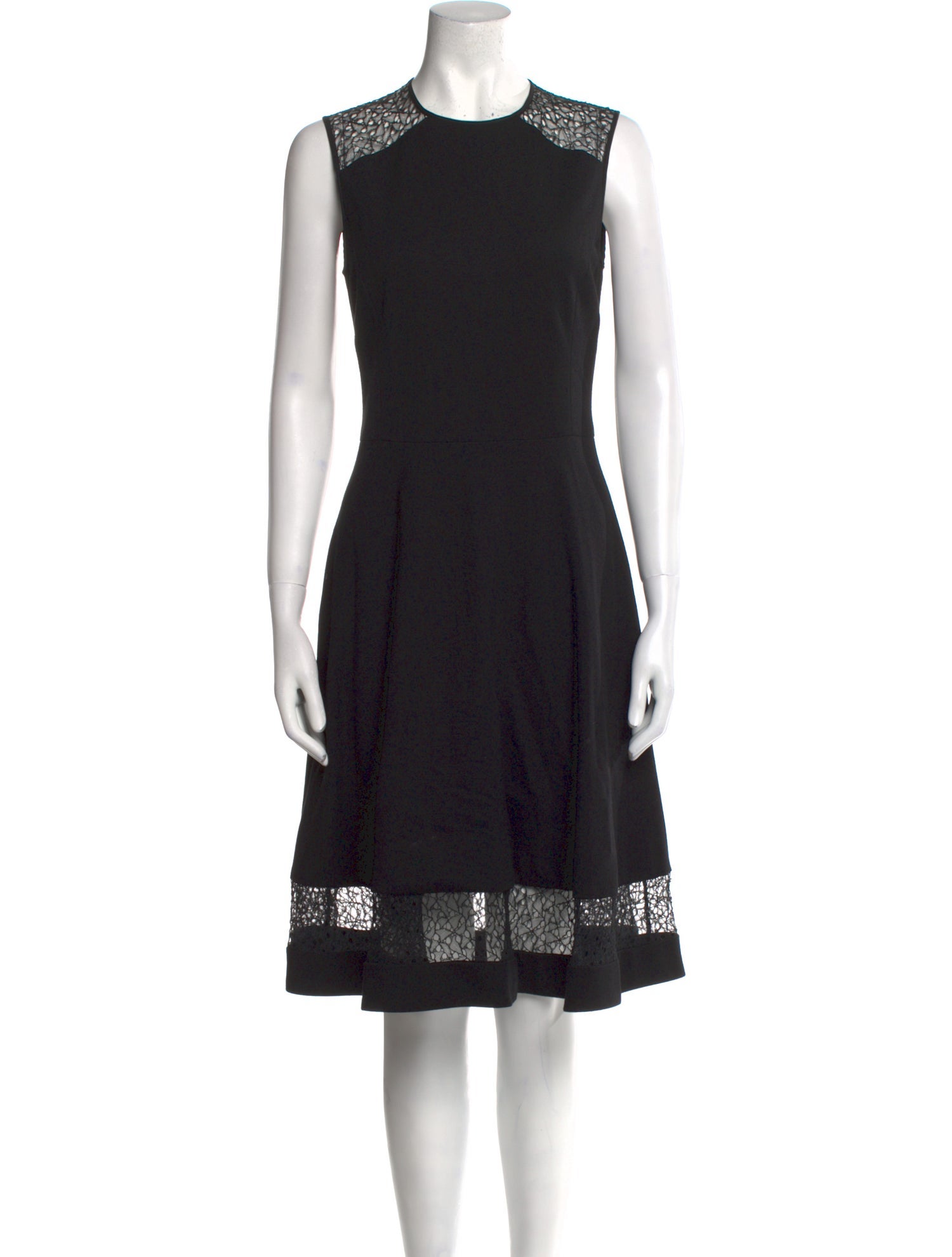 Jason Wu Crew Neck Knee-Length Dress