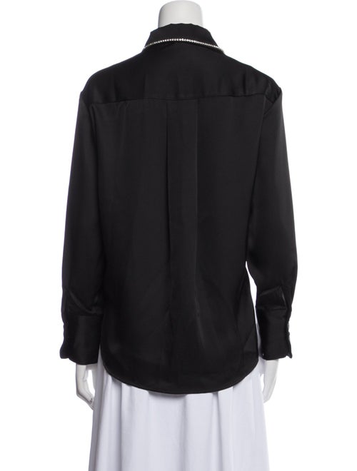 Jason Wu Long Sleeve Button-Up Top