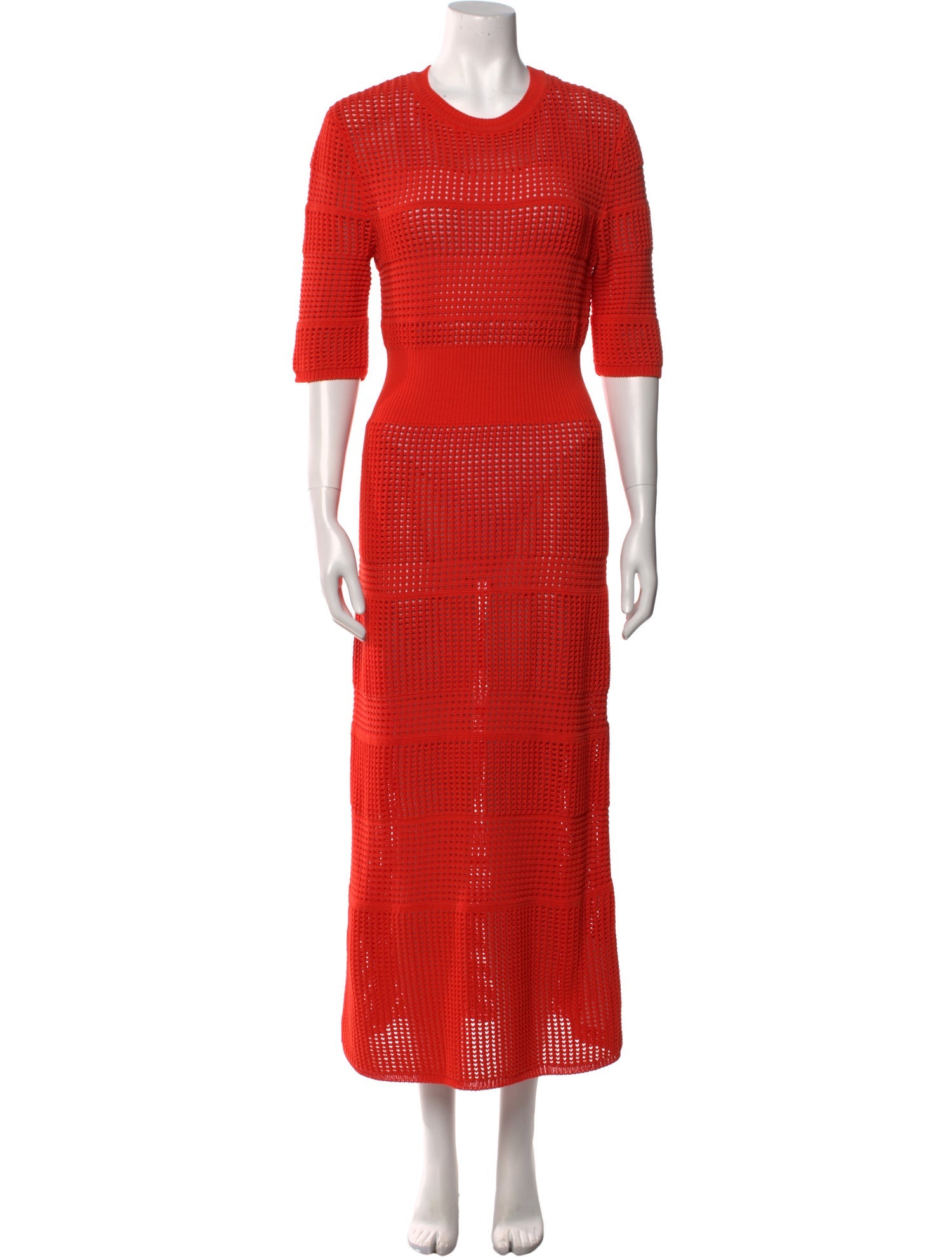 Jason Wu Crew Neck Long Dress